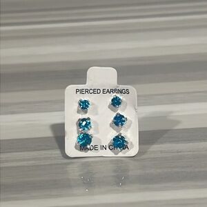 OPEN TO ALL OFFERS Blue Earrings